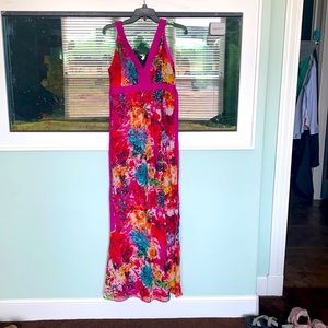 Floral floor length maxi dress